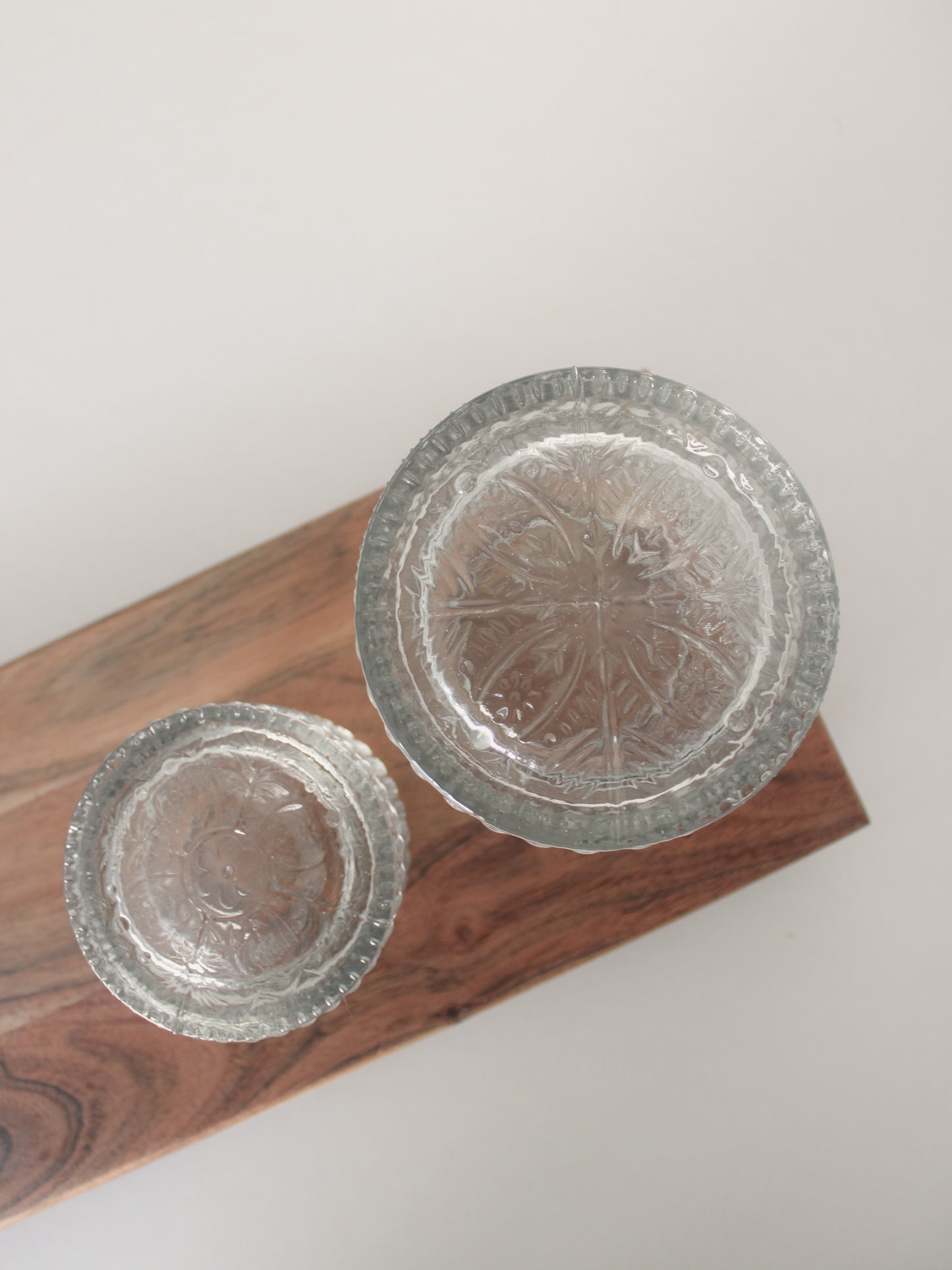 Glass Trinket Jars
